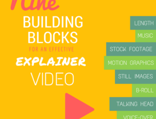 Nine building blocks for an effective explainer video